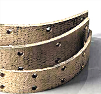 woven brake lining